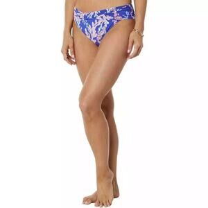 Lilly Pulitzer $78 Lagoon Sarong Hipster Bikini Bottom Swim Suit Women's Size 2